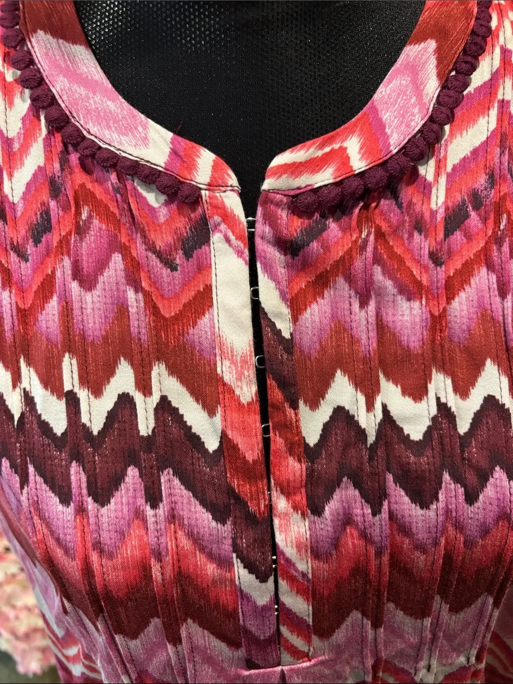 Tribal jeans, ladies sleeveless top